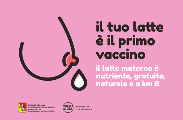 In Sicilia si celebra la Settimana di promozione dell’allattamento materno, fino al 7 ottobre 